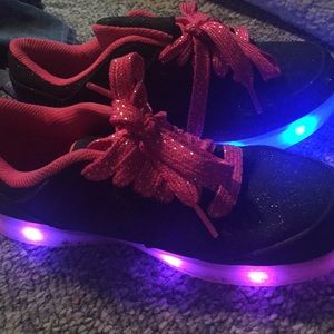 Light up shoes